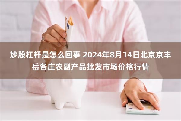 炒股杠杆是怎么回事 2024年8月14日北京京丰岳各庄农副产品批发市场价格行情