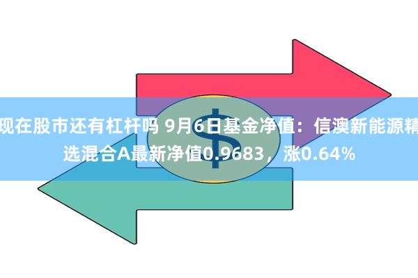 现在股市还有杠杆吗 9月6日基金净值：信澳新能源精选混合A最新净值0.9683，涨0.64%