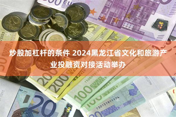 炒股加杠杆的条件 2024黑龙江省文化和旅游产业投融资对接活动举办